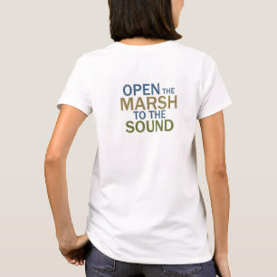 Women's Edmonds Marsh Estuary Shirt 1 with Back