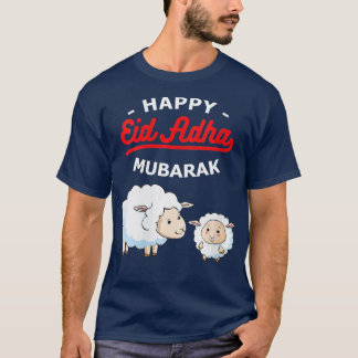 Womens Eid Al Adha Eid Mubarak Happy Eid Day Musli T-Shirt