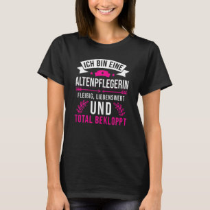 Womens Elderly nurse gift - funny elderly groomer T-Shirt