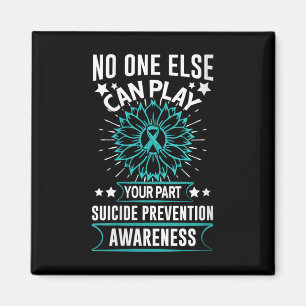 Womens Else Can Play Your Part Suicide Prevention Magnet
