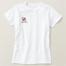 Womens' Embroidered Basic T-Shirt
