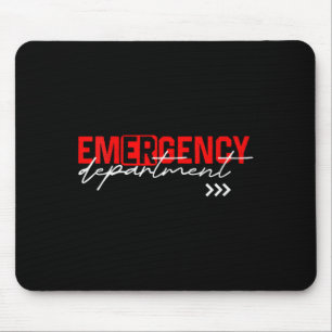 Womens Emergency Room Er Rn Nurse Nursing School H Mouse Mat
