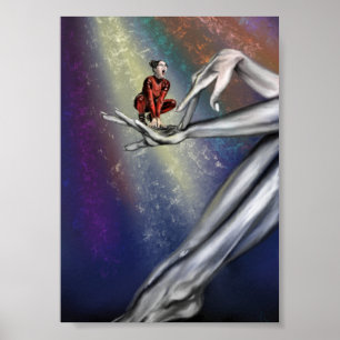 Women's Emotion Feeling Poster Print - Painting