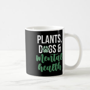 Womens Emotional Support Animal Tee Mental Health  Coffee Mug