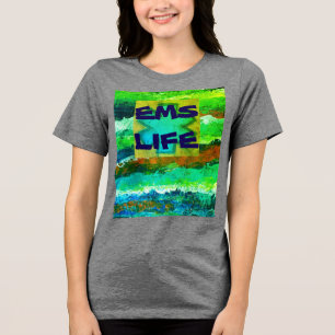 Women's EMS Life star of life Tri-Blend Shirt