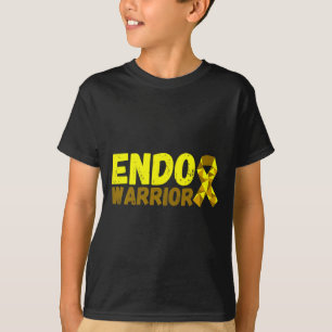 Womens Endo Warrior - Endometriosis Awareness Day T-Shirt