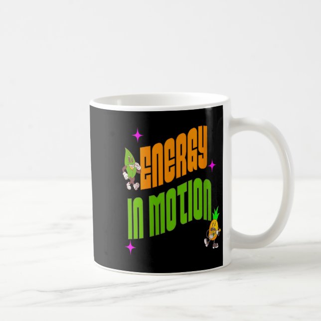 Womens Energy In Action Fun Trocal Active Lifestyl Coffee Mug (Right)