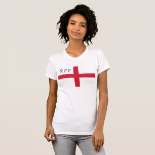 Women's England T-Shirt - Flag with Runes