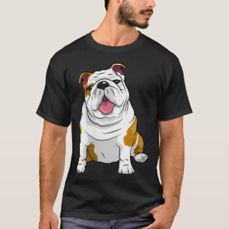 Womens ENGLISH BULLDOGS Awesome Funny Bulldog Pups T-Shirt