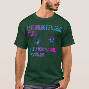 Womens Entomology Student Girl Bug Insect T-Shirt