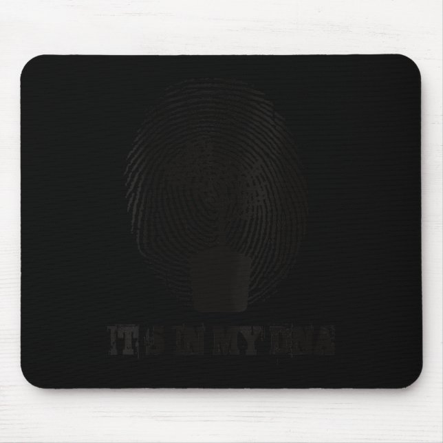 Womens Environmental Protection Its In My Dna Mouse Mat (Front)