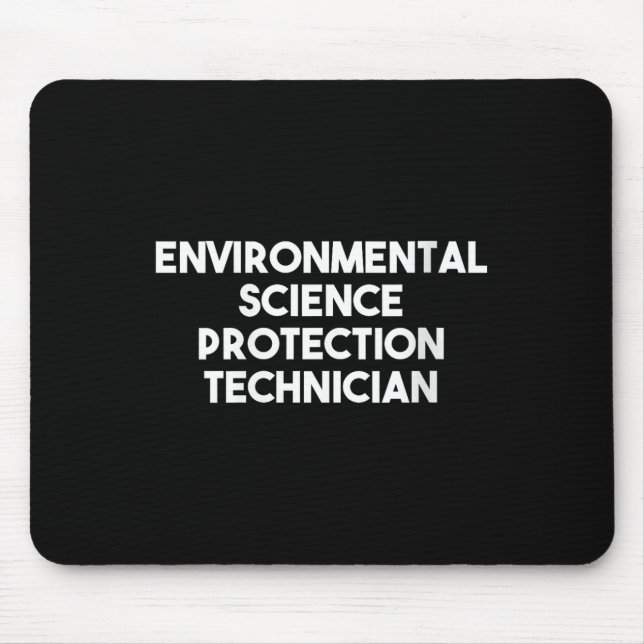 Womens Environmental Science Protection Mouse Mat (Front)