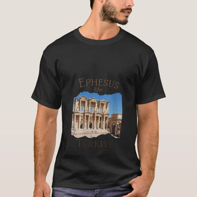 Womens Ephesus Efes Turkey Ancient city of Ephesus T-Shirt (Front)