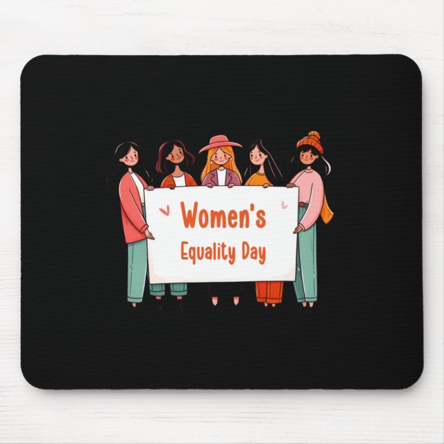 Women's Equality Day Equal Work For Equal Pay - Eq Mouse Mat (Front)