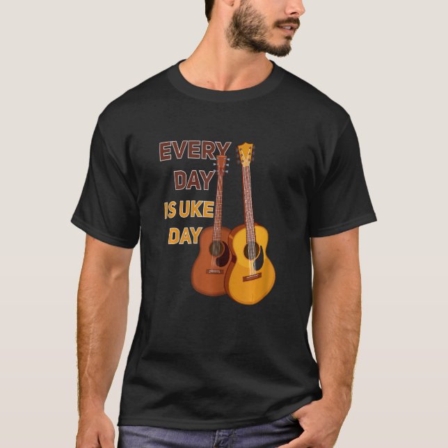 Womens Every day is uke day  great idea for player T-Shirt (Front)