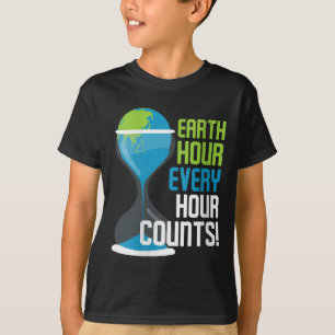 Womens Every Hour Counts Environmental Protection T-Shirt