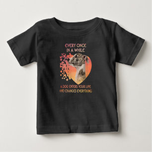 Womens Every Once In A While A Dog Enters Baby T-Shirt