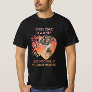 Womens Every Once In A While A Dog Enters T-Shirt