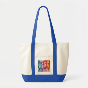 Women's Faces - Watercolor Painting Tote Bag