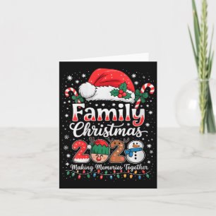 Womens Family Christmas 2025 Matching Outfit Xmas Card