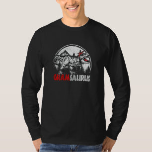 Womens Family Dinosaur Rex Gram Saurus Gramsauru T-Shirt