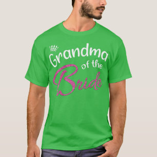 Womens Family Matching Wedding Bridal Party Grandm T-Shirt