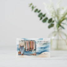 Women's Fashion Boutique Accessories Business Card