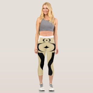  Women's Fashion Clothing  Capri Leggings