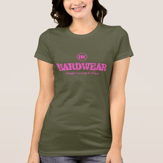 Women's Fatigue T-shirt with Pink Logo