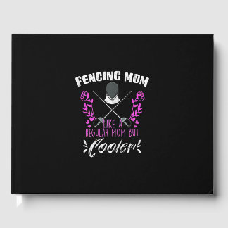 Womens Fencing Mother´s Day Mum Love Guest Book
