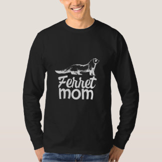 Womens  Ferret Mum Pet Owner Family Matching T-Shirt