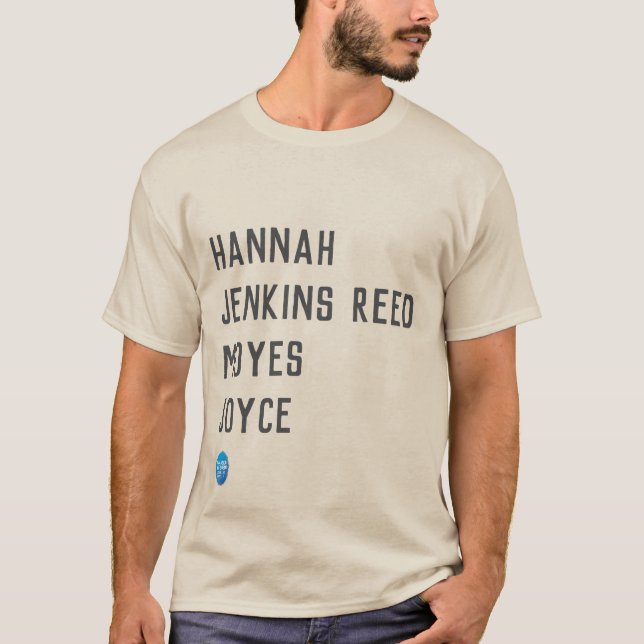 Women's Fiction Authors T-Shirt (Front)