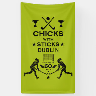 Women's Field Hockey Sports Banner