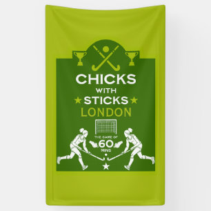 Women's Field Hockey Sports Banner