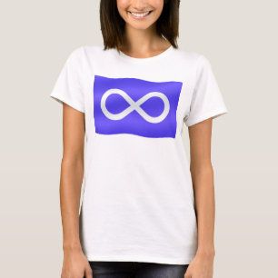 Womens First Nation T-Shirt Metis Metis Flag