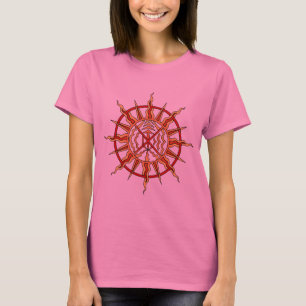 Women's First Nations T-Shirt Spiritual Tribal Art