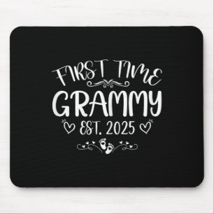 Womens First Time Grammy Est 2025 Soon To Be Mom M Mouse Mat