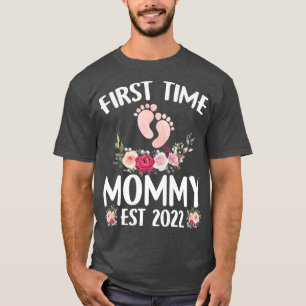 Womens First Time Mummy Est T-Shirt