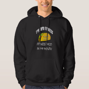 Womens Fitness Funny Gym Taco T Cinco De Mayo Cool Hoodie