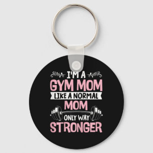 Womens Fitness Muscle Workout Exercise Gym Mum Ba Key Ring