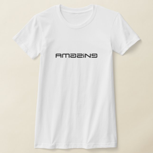 Women's fitted  tee (Laydown)