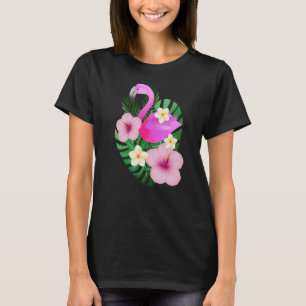 Women's Flamingo beautyiful flamingo art T-Shirt