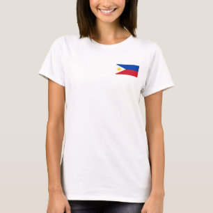 Women's  Fleece Zip Jogger flag of Philippines T-Shirt