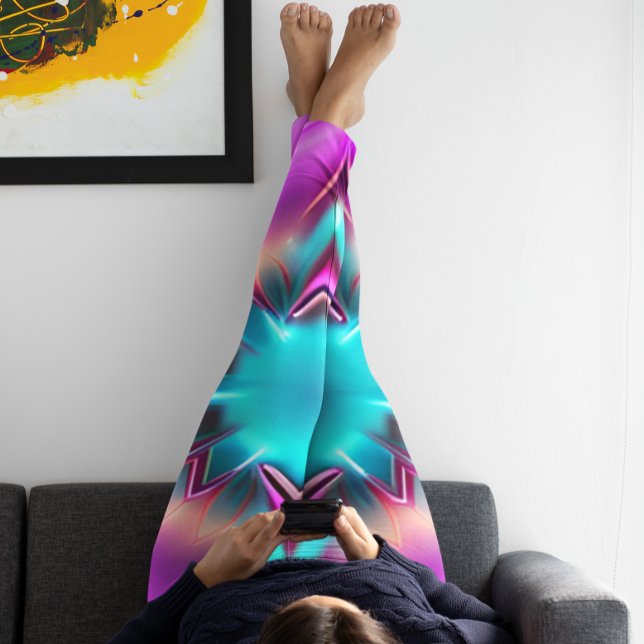 Women's Floral "Bright Lights" Legging (Creator Uploaded)