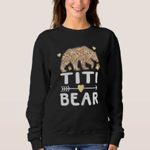 Womens Floral Matching Family Outfits Mothers Day Sweatshirt