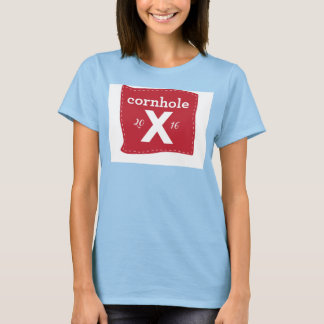 Women's Football T Red & Corn T-Shirt