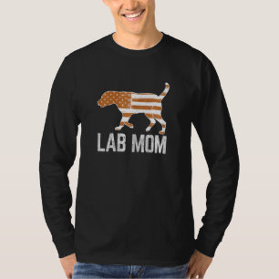 Womens Fox Red Lab Mom Labrador Retriever Vintage T-Shirt