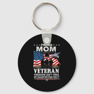 Womens freedom isn't - proud mum of a daughter key ring