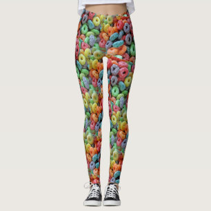 Women's Fruity Cereal Fruit Loops Leggings