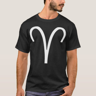 Womens Fun and Fancy Aries Astrology Sign VNeck T-Shirt